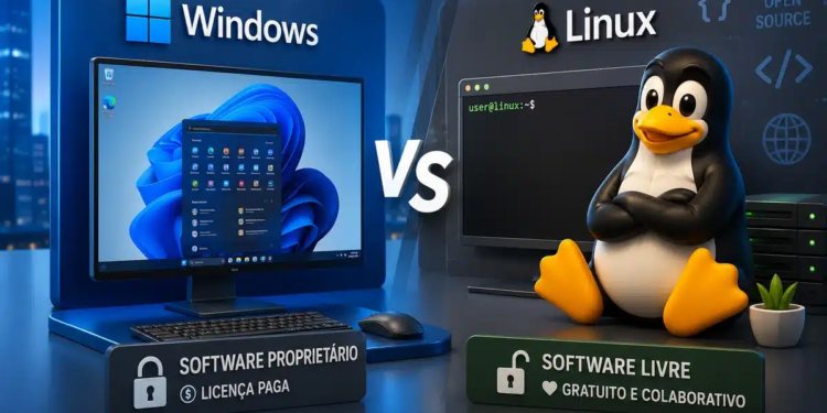 Windows x Linux para concursos